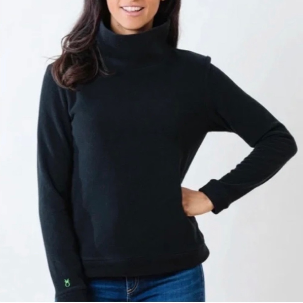 Dudley Stephens Vello Fleece Park Slope Black. Good used condition.